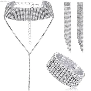 3 pieces jewelry set