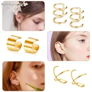 6 styles of earrings