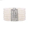 Alphabet pearl bracelet