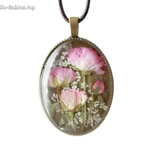 Ball Flower Necklace