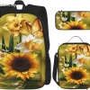 Book tote two-piece set