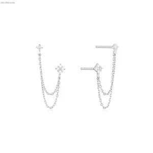 Chain earrings