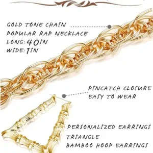 Chain style jewelry set
