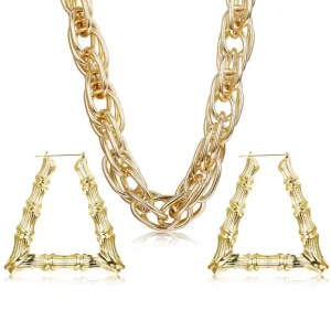 Chain style jewelry set