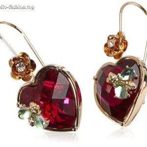 Colorful masonry earrings