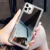 Colorful sparkling diamond mirror phone case for iphone