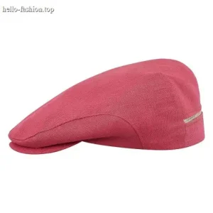 Cotton and linen fisherman hat