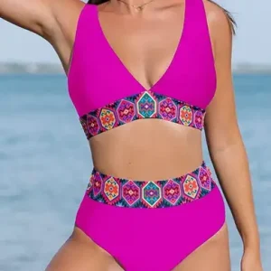 Fashion Double Sided Alphabet Ladies Bikini