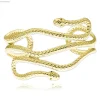 Golden head of Medusa bracelet