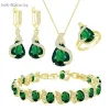 green bracelet necklace