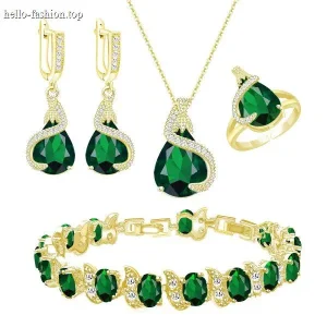 green bracelet necklace