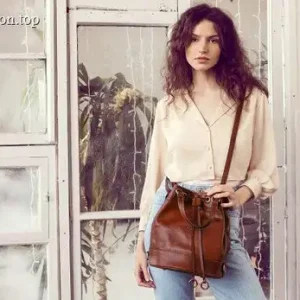 Horsebit bucket bag