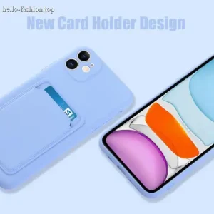 iPhone case with card holder