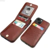 iPhone case with leather card holder