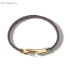 Leather bracelet