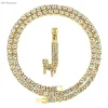Letter chain earpin