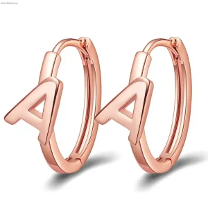 Alphabet Logo Earrings Classic