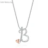 Letter Necklace & Earrings