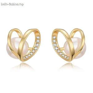 Love ear studs