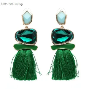 Masonry Tassel Earrings