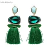 Masonry Tassel Earrings