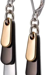 Metal earrings
