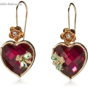 Peach Heart Masonry Earrings