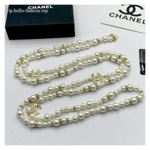 Long Classic Pearl Necklace