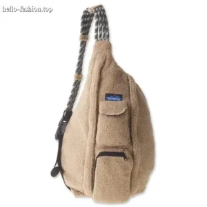Sheepskin crossbody bag
