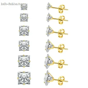 Square earrings