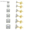 Square earrings