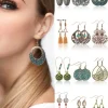 Tassel pendant earrings