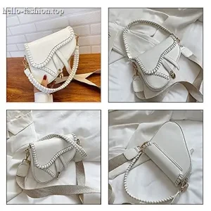 white ladies shoulder bag